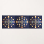 Divine Radiance – 5: Illuminated Universal Energy Yogamat (Voorkant (horizontaal))