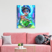 Divine Radiance Canvas Afdruk (Insitu (Woonkamer))