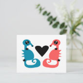 Divine Seapaarden uit liefde Briefkaart (Staand voorkant)
