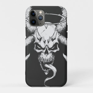 Divine Skull of Death Black iPhone 11 Pro Hoesje