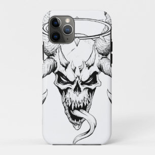 Divine Skull of Death White iPhone 11 Pro Hoesje