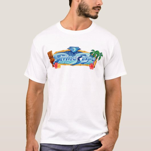 Divine Slide Midnight Surfer T-shirt (Voorkant)