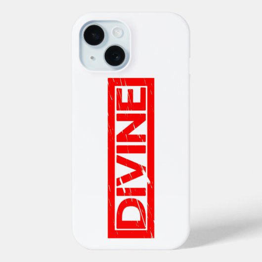Divine Stamp Case-Mate iPhone Case (Achterkant)