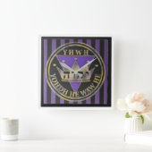 Divine Stripes Vierkante Klok (Huis)