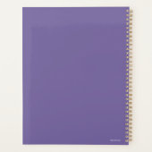 Divine the Unicorn | Moon & Clouds Planner (Achterkant)