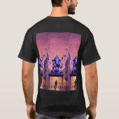 Divine Vibes: Ganesh Blessings T-shirt (Achterkant)