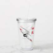 Divine Wind Acryl Drinkbeker (Achterkant)