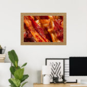 Divinely Decadent Bacon Art Poster (Thuiskantoor)