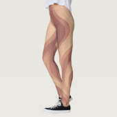 Divines Courbes – Leggings Élégants à Dessin Fémin (Gauche)