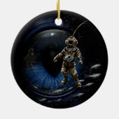 Diving Buddy Keramisch Ornament (Achterkant)