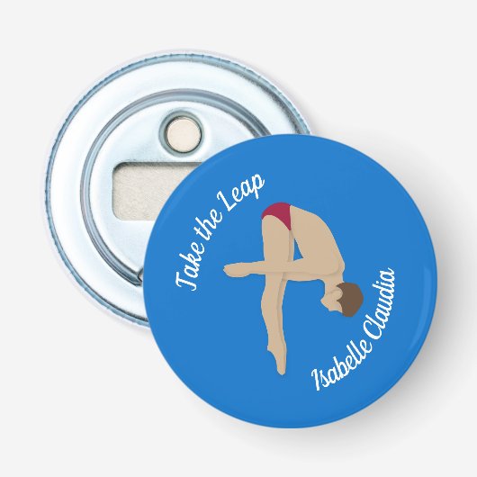 Diving Button Flesopener (Voorkant)