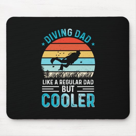 Diving Dad Muismat (Voorkant)