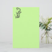 Diving Dragon Briefpapier (Staand voorkant)