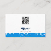 Diving Instructor | Frogman | Visitekaartje Scuba (Achterkant)