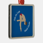 Diving Metalen Ornament (Rechts)