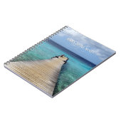 Diving Notebook (customizable text) Notitieboek (Linkerzijde)