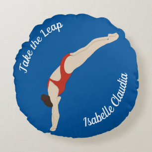 Diving Rond Kussen