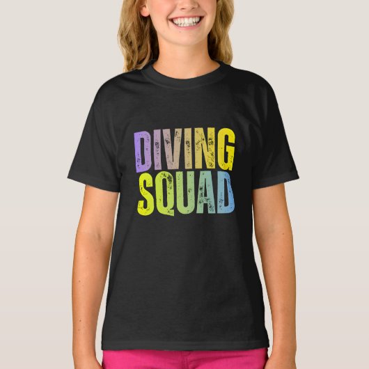 diving squad t-shirt (Voorkant)