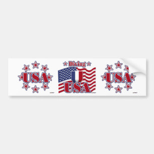 Diving USA Bumpersticker