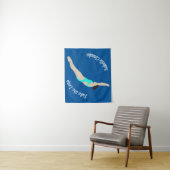 Diving Wandkleed (In situ)