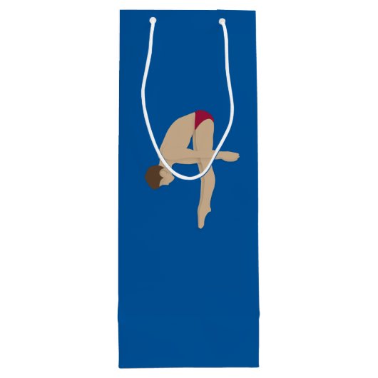 Diving Wijn Cadeautas (Achterkant)