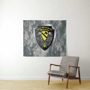 Divisie Mighty 1st Cavalry Wandkleed