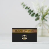 Divorce Attorney Visitekaartjes (Staand voorkant)