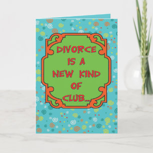 Divorce Club Card Kaart