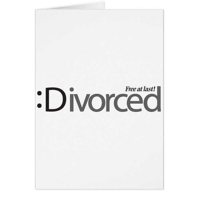 DIVORCE - eindelijk vrij (Voorkant)