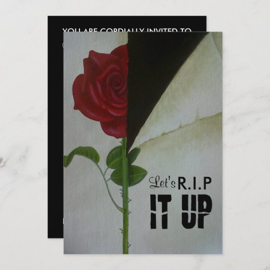 Divorce Kaart (Voorkant / Achterkant)