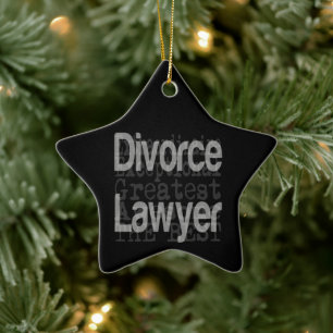 Divorce Lawyer Extraordinaire Keramisch Ornament