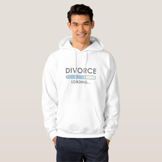 Divorce Loading Hoodie (Voorkant volledig)