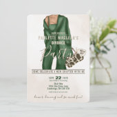 Divorce Party Celebration Invitation (Debout devant)