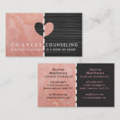 Divorce Prevention Slogans Visitekaartje (Voorkant / Achterkant)