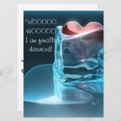 Divorce Uitnodiging (Voorkant / Achterkant)