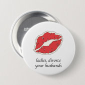 Divorcer votre mari 4b badge de mouvement (Devant & derrière)