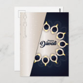 Diwali Briefkaart (Voorkant / Achterkant)