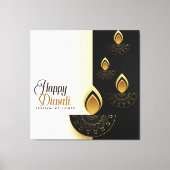 Diwali Canvas Afdruk (Voorkant)