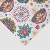 Diwali Design en patronen Tissuepapier (Detail)