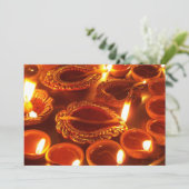 diwali diya kaart (Staand voorkant)