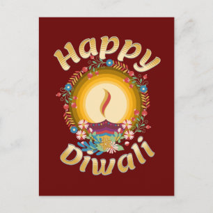Diwali Festival van Lights Hindu Sikh Jain Briefkaart