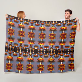 Diwali Fireworks Fleece Deken