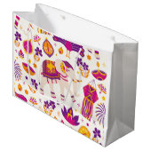 Diwali Gift Bag Groot Cadeauzakje (Voorkant Gekanteld)