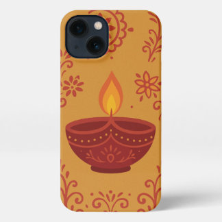 Diwali Glow - Festive phone case iPhone 13 Hoesje