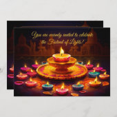 Diwali Glow Kaart (Voorkant / Achterkant)