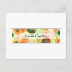 diwali greetings ( bokeh ) briefkaart