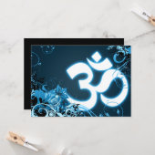 diwali groetings : hifi om kaart (Voorkant / Achterkant in situ)