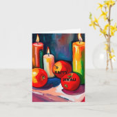 Diwali Kaart 2 (Gele Bloem)