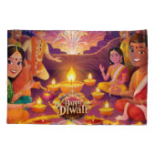 Diwali Kussensloop (Achterkant-Links)