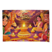 Diwali Kussensloop (Voorkant-Links)